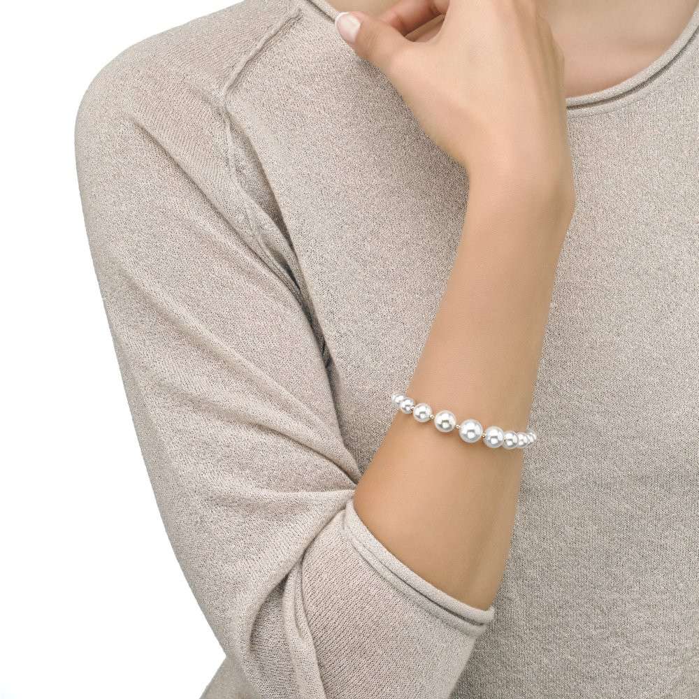 Pulsera Perlas Lira