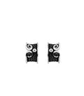 Pendientes X plata 2