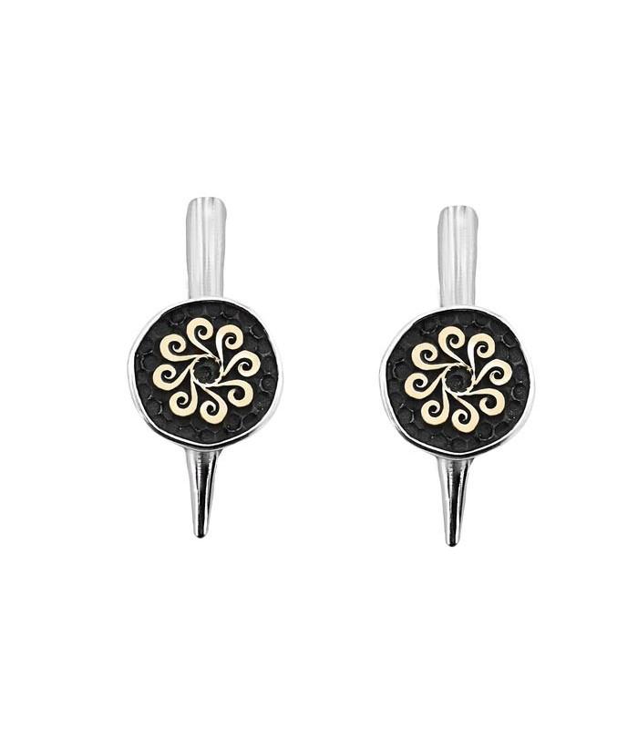 Pendientes X oro 2
