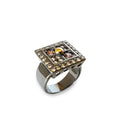 Anillo Choco Cool. Rectangular 4