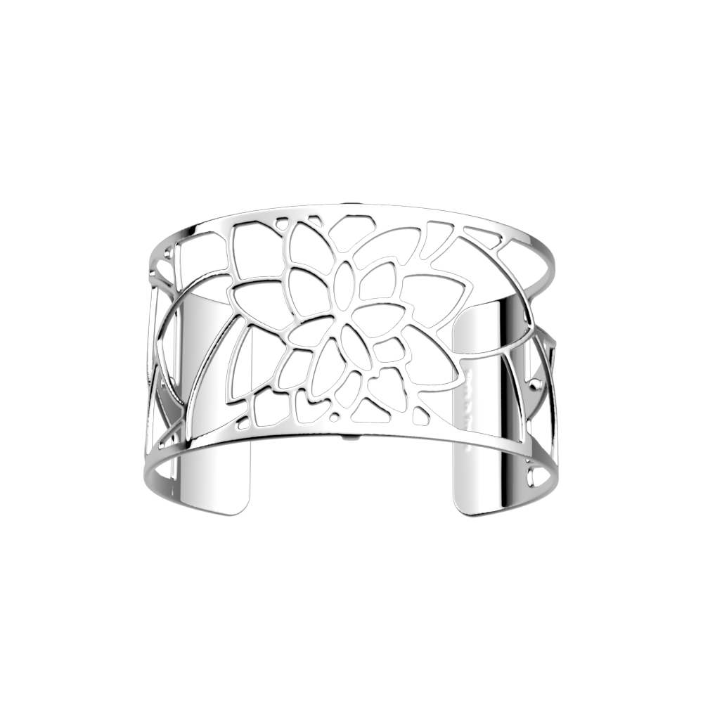 Brazalete plateado Nénuphar