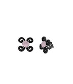 Pendientes Bohemme Color. Circonitas negras