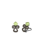 Pendientes Bohemme Color. Circonitas marrones 3