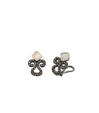 Pendientes Bohemme Color. Circonitas marrones 3