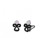 Pendientes Bohemme Color. Circonitas negras 3