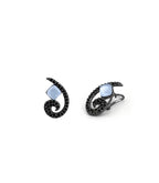 Pendientes Bohemme Color. Circonitas negras 4