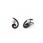 Pendientes Bohemme Color. Circonitas negras 4