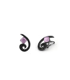 Pendientes Bohemme Color. Circonitas negras 4