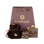 Anillo Bohemme Color . Circonitas marrones