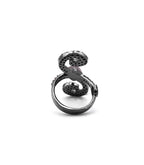 Anillo Bohemme Color . Circonitas negras