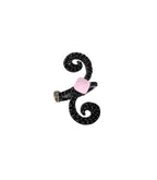 Anillo Bohemme Color . Circonitas negras
