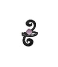 Anillo Bohemme Color . Circonitas negras