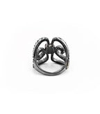 Anillo Bohemme Color. Circonitas marrones Mariposa