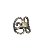 Anillo Bohemme Color. Circonitas marrones Mariposa