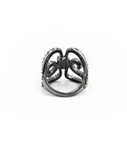 Anillo Bohemme Color. Circonitas marrones Mariposa