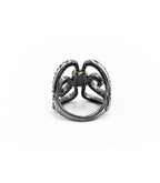 Anillo Bohemme Color. Circonitas marrones Mariposa