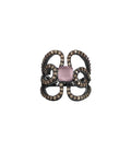 Anillo Bohemme Color. Circonitas marrones Mariposa