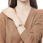 Brazalete Perlas Plata Alina