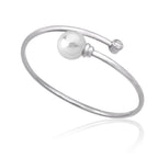 Brazalete Perlas Plata Alina