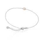 Pulsera Perlas Plata Cíes