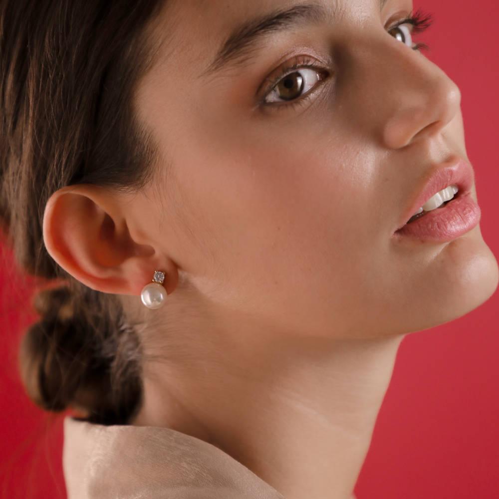 Pendientes Selene 8mm