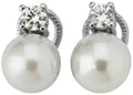 Pendientes Selene Blanco 8MM