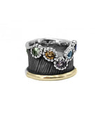 Anillo Allegria Oro y Pierdas Semipreciosas 2