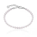 Pulsera Plata y Perla Ballet