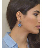 Pendientes Princess Tale. Azul