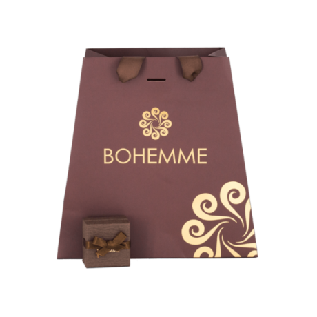 Pendientes Choco Cool. Cuadrado