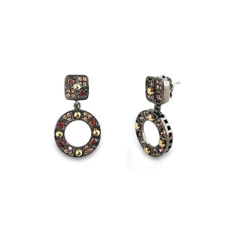 Pendientes Choco Cool. Aros