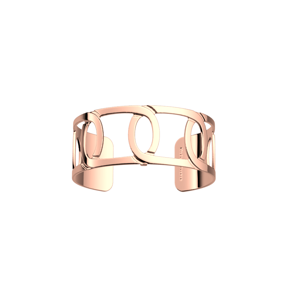 Brazalete Maillon 25 mm. Oro rosa