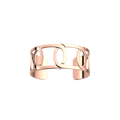 Brazalete Maillon 25 mm. Oro rosa