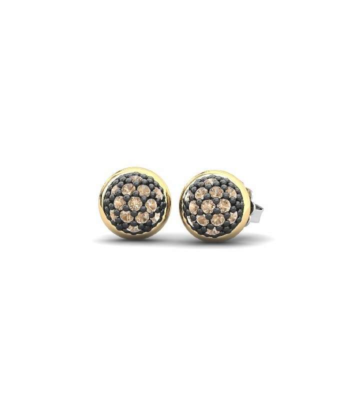 Pendientes Play Color. Oro