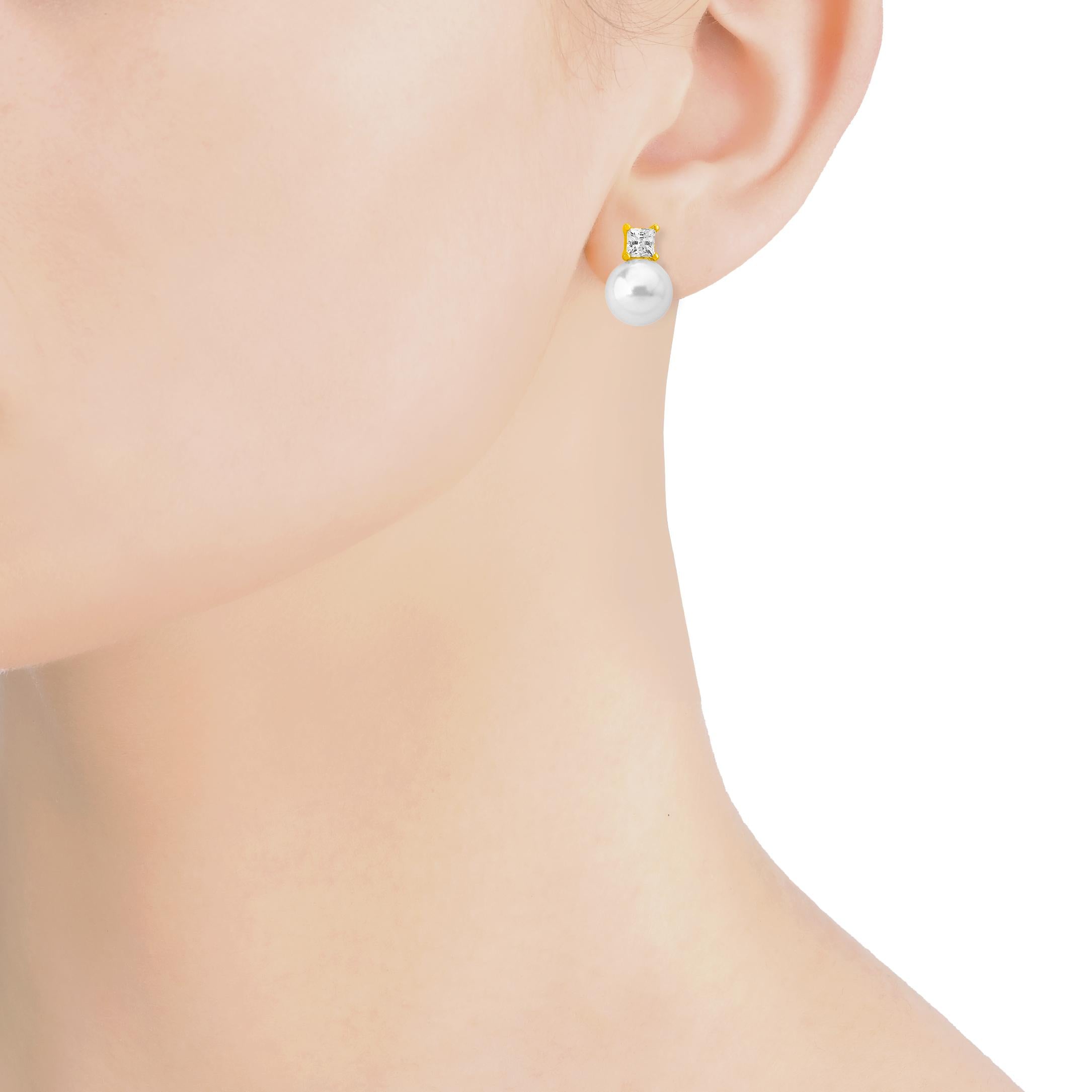 Pendientes dorados Selene 2